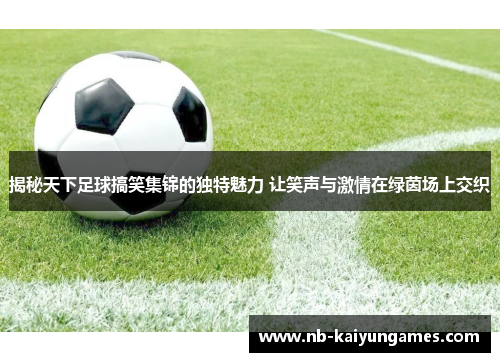 揭秘天下足球搞笑集锦的独特魅力 让笑声与激情在绿茵场上交织